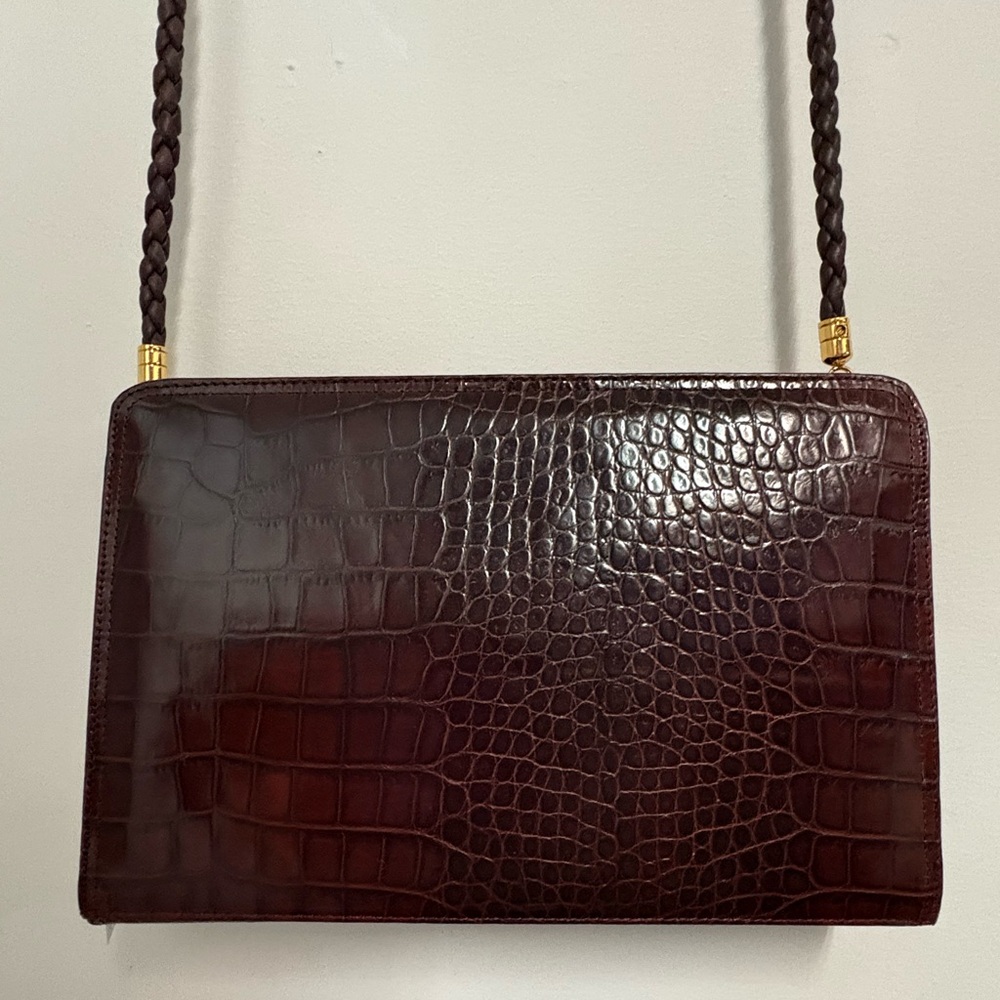 Anne Klein Leather Crossbody - Picture 2 of 12
